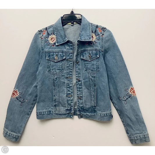 Jacket Denim By Gianni Bini In Blue Denim, Size: Xs