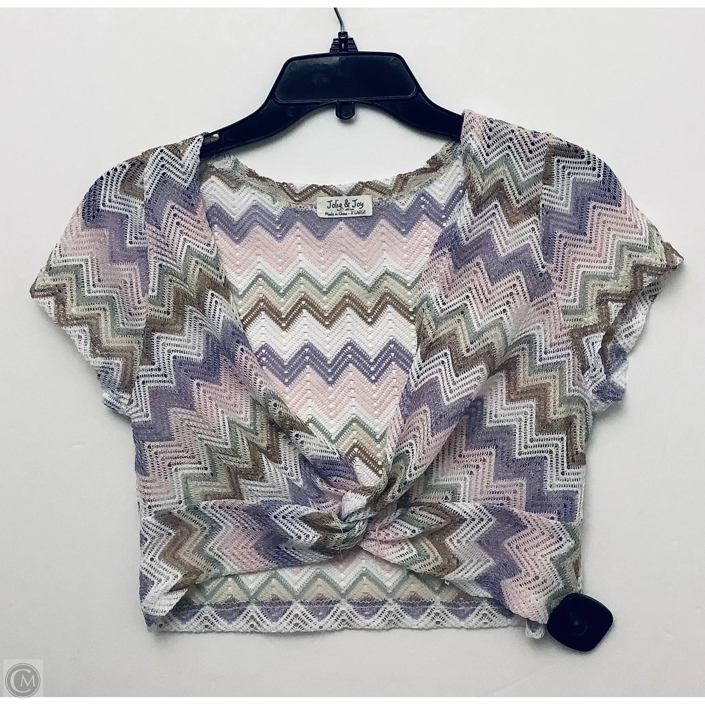 Top Short Sleeve Basic By Cme In Multi-colored, Size: Xl