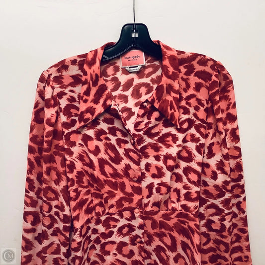 Dress Designer By Kate Spade In Pink, Size: 12