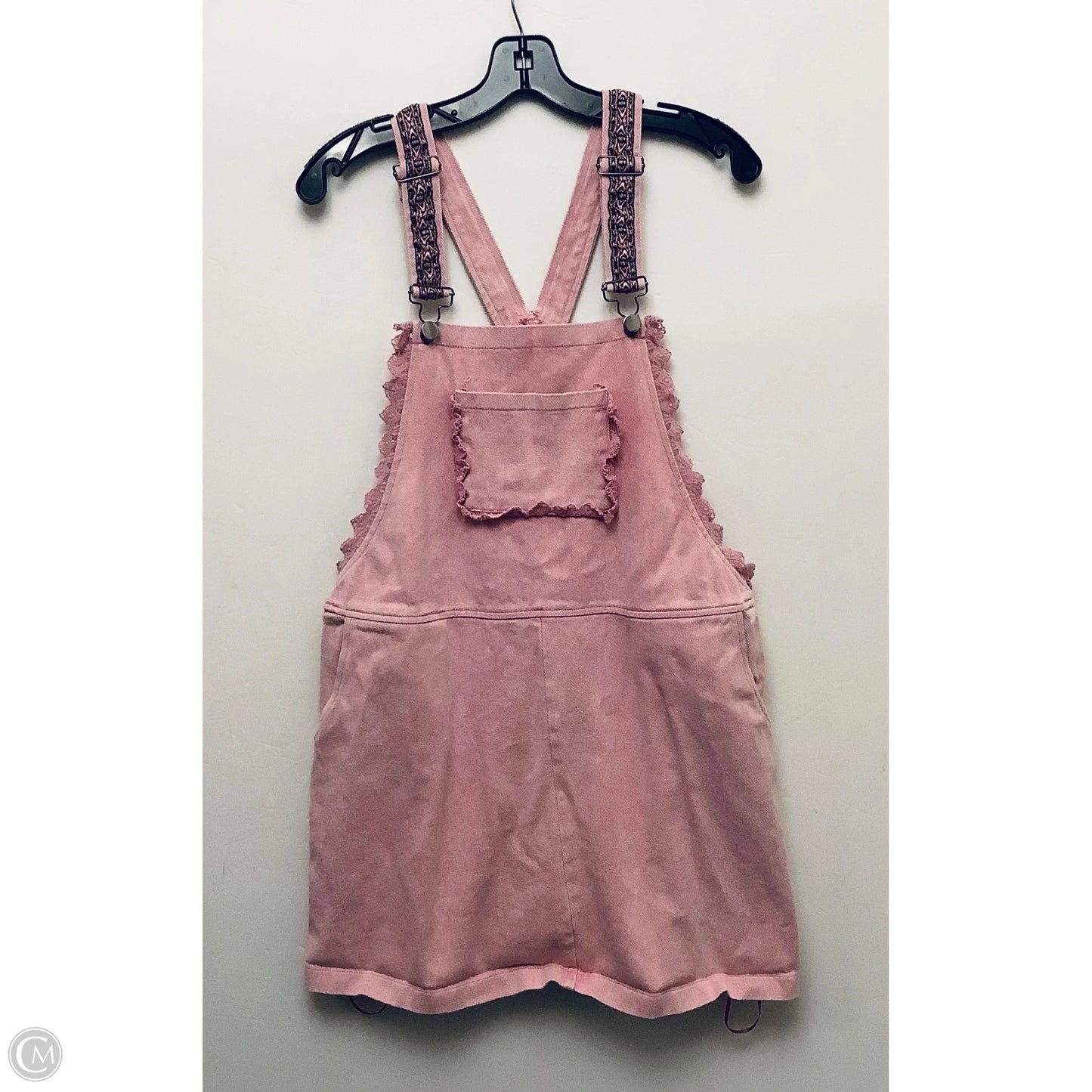 Overalls By Clothes Mentor In Pink, Size: L