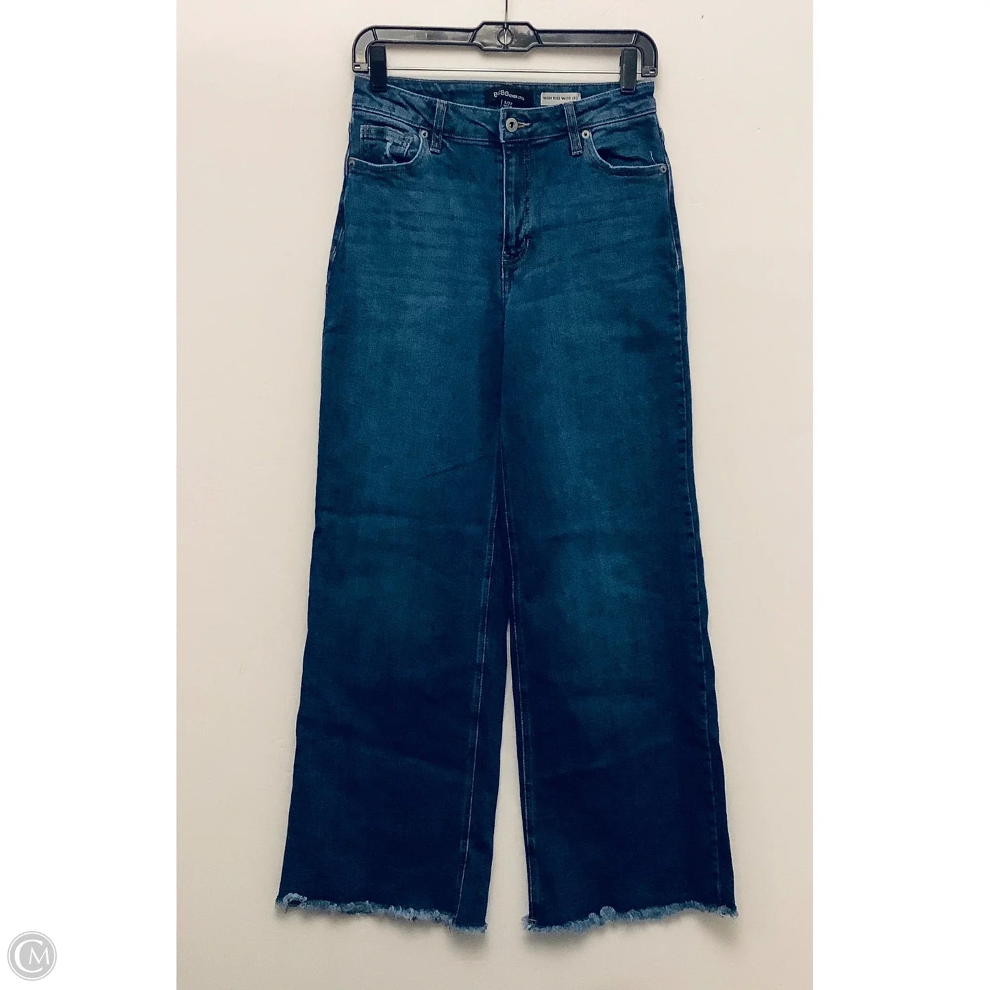 Jeans Wide Leg By Bcbg In Blue Denim, Size: 6