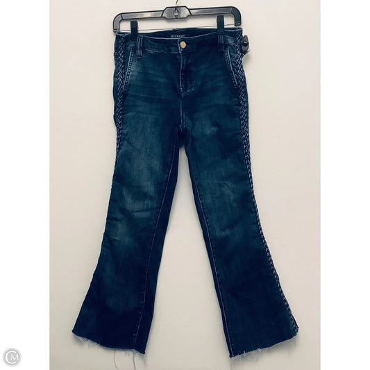 Jeans Flared By Liverpool In Blue Denim, Size: 6