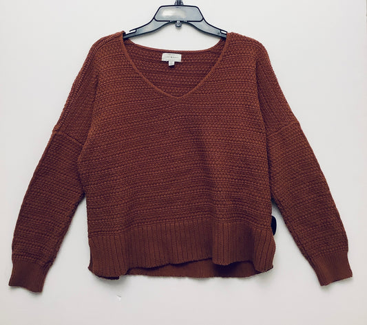 Sweater By Lucky Brand In Brown, Size: S