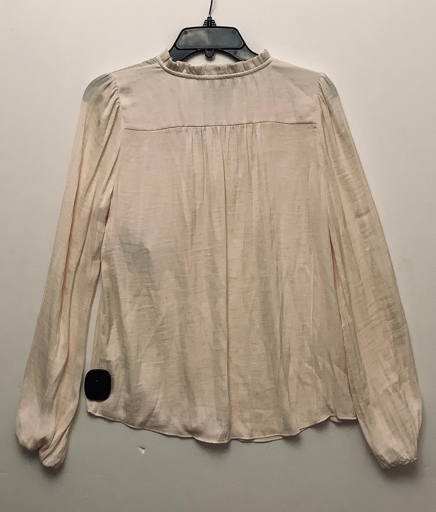 Top Long Sleeve By Rachel Roy In Cream, Size: S