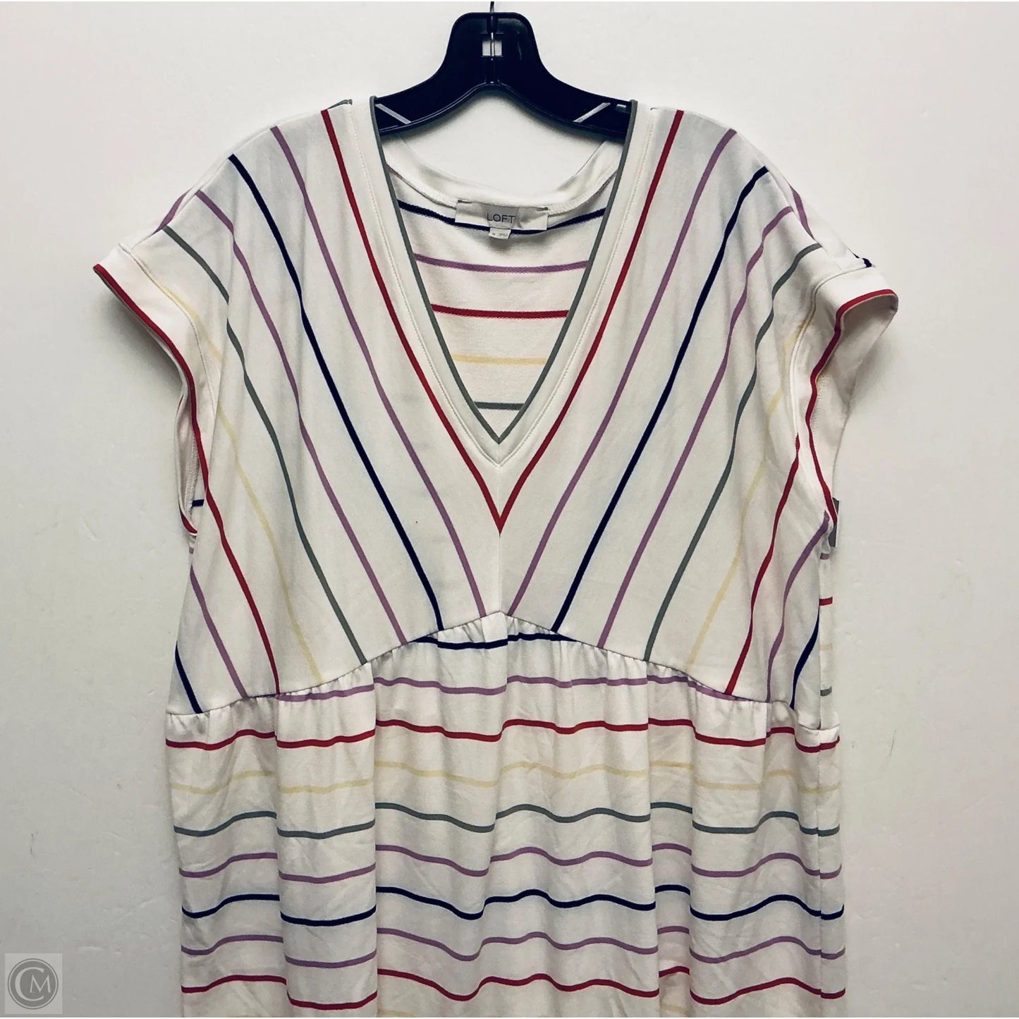 Dress Casual Short By Loft In White, Size: Xl