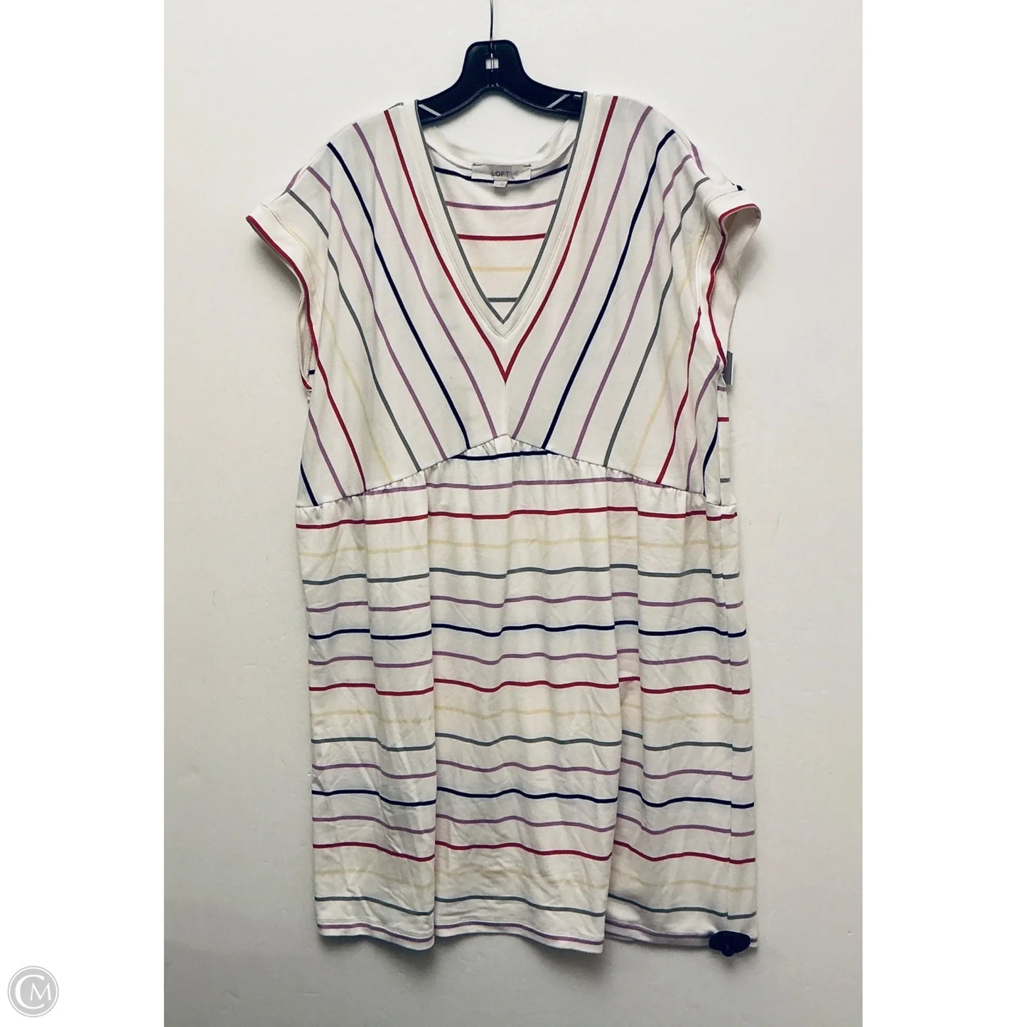 Dress Casual Short By Loft In White, Size: Xl