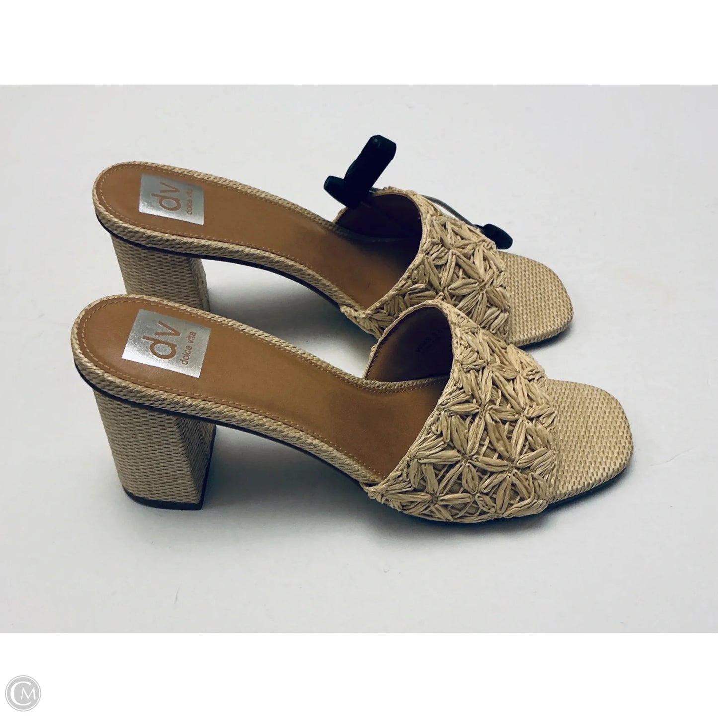 Sandals Heels Block By Dolce Vita In Tan, Size: 9.5