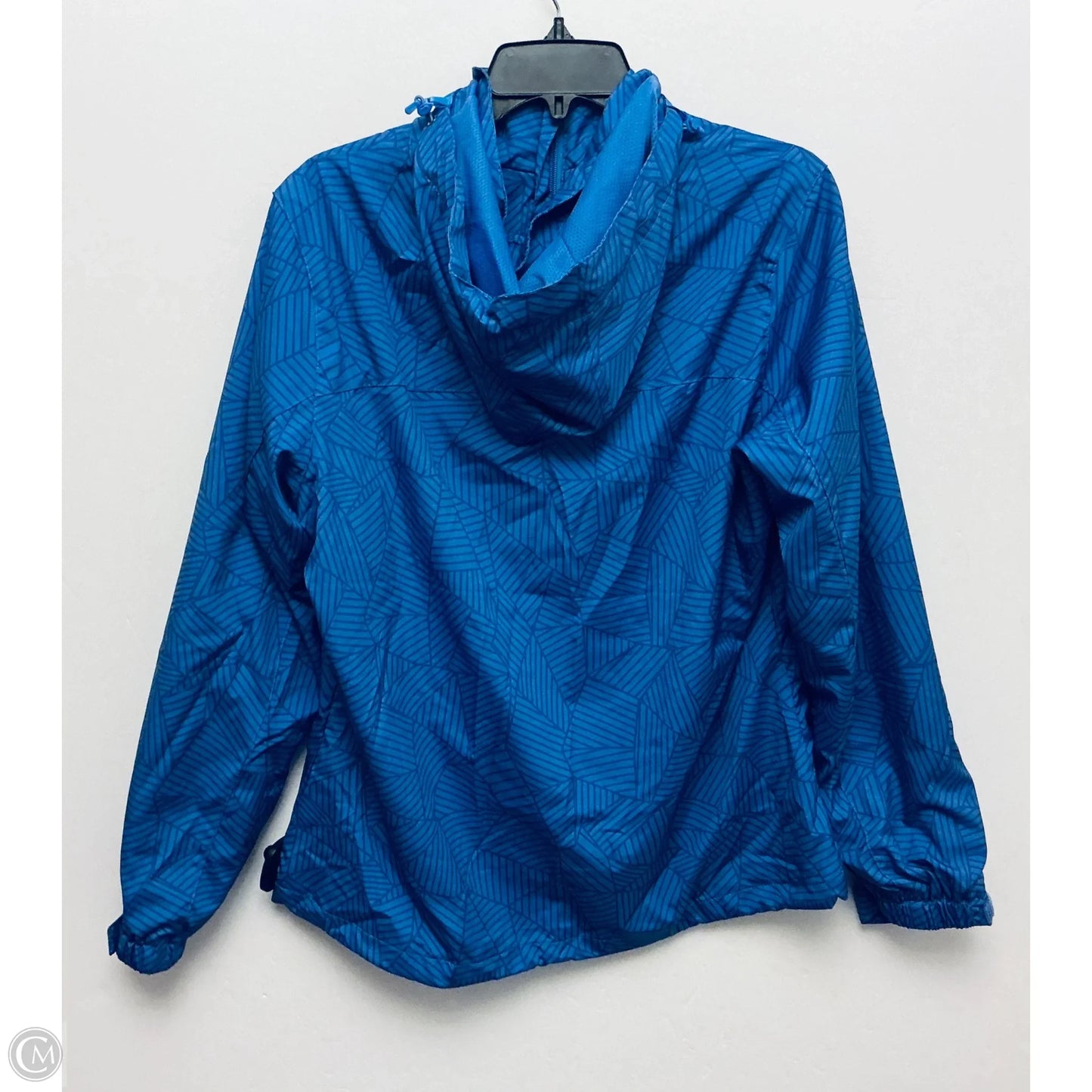 Jacket Windbreaker By Clothes Mentor In Purple, Size: L