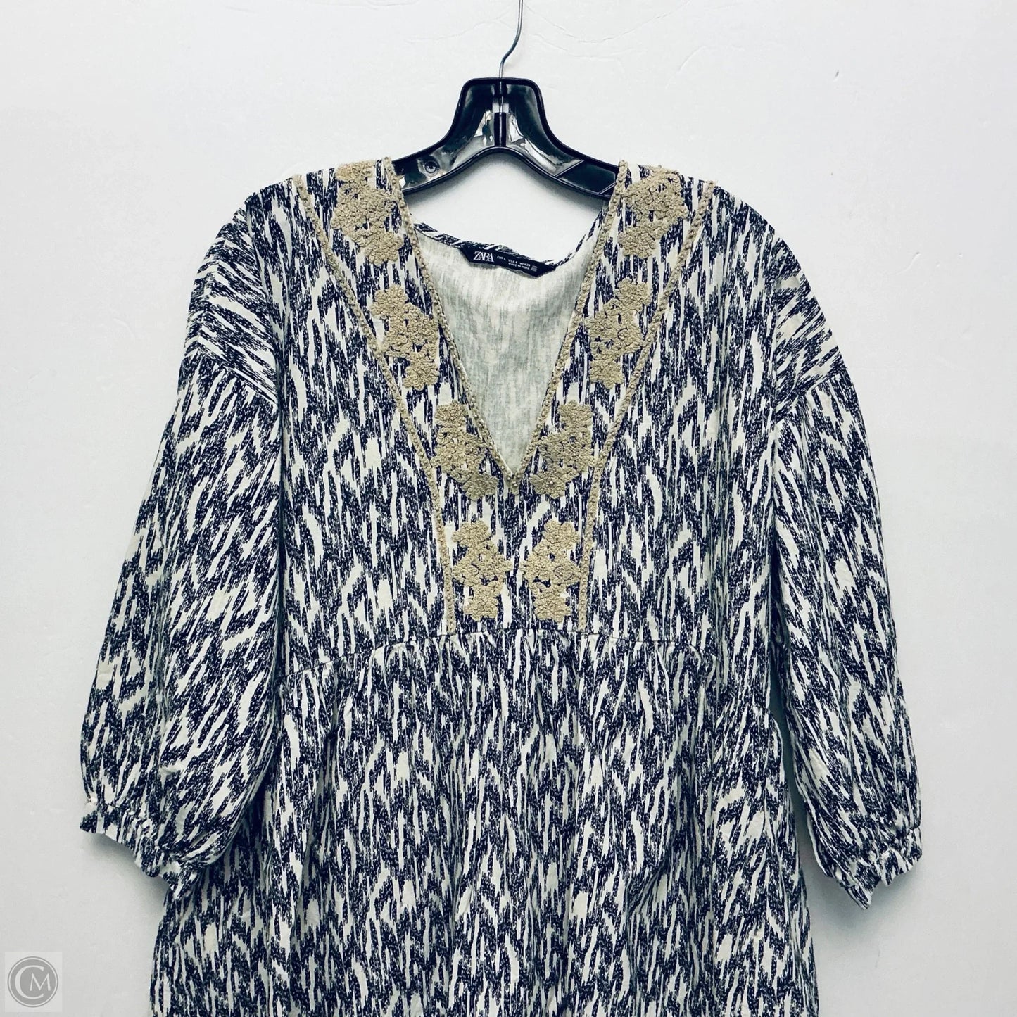 Dress Casual Short By Zara In Tan, Size: L