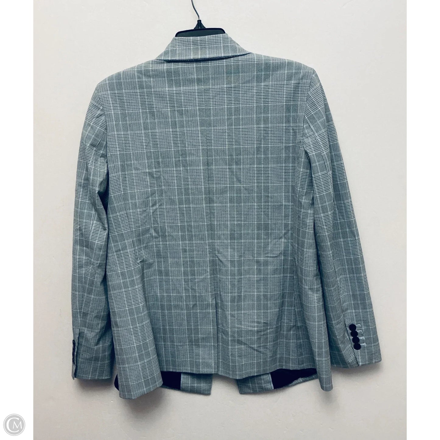 Blazer By Clothes Mentor In Grey, Size: L