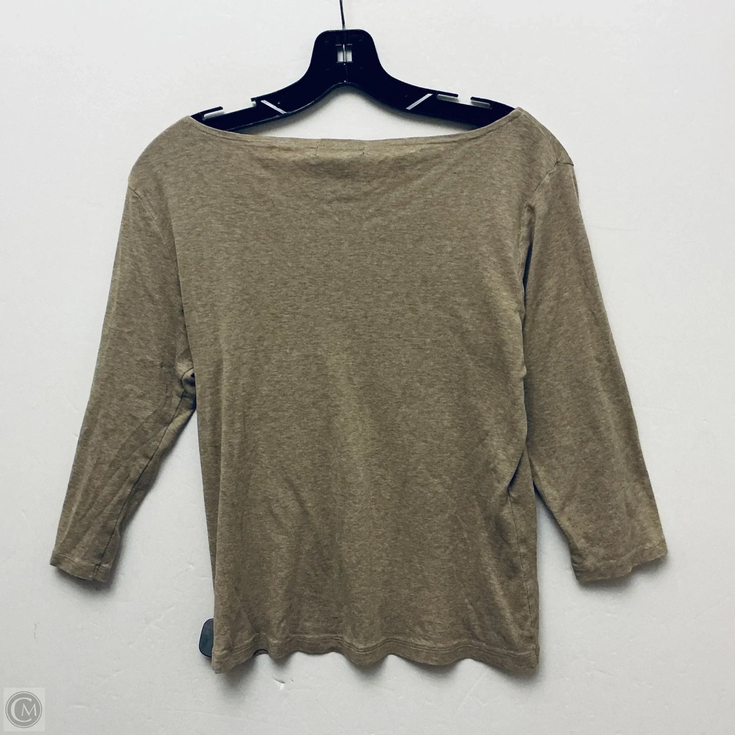 Top Long Sleeve Basic By Banana Republic In Brown, Size: M