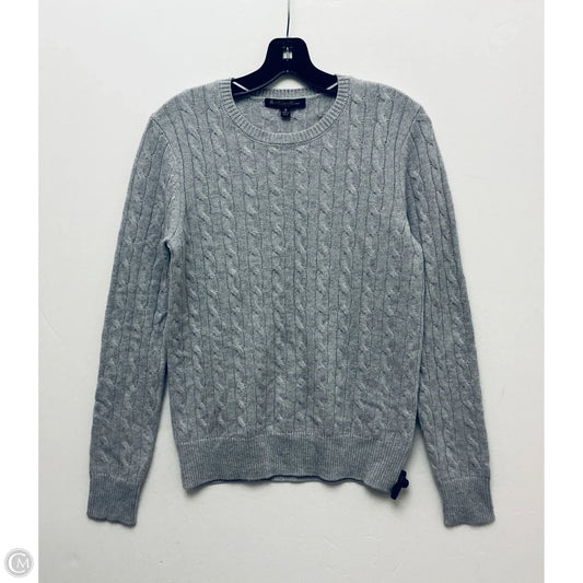Sweater By Brooks Brothers In Grey, Size: M