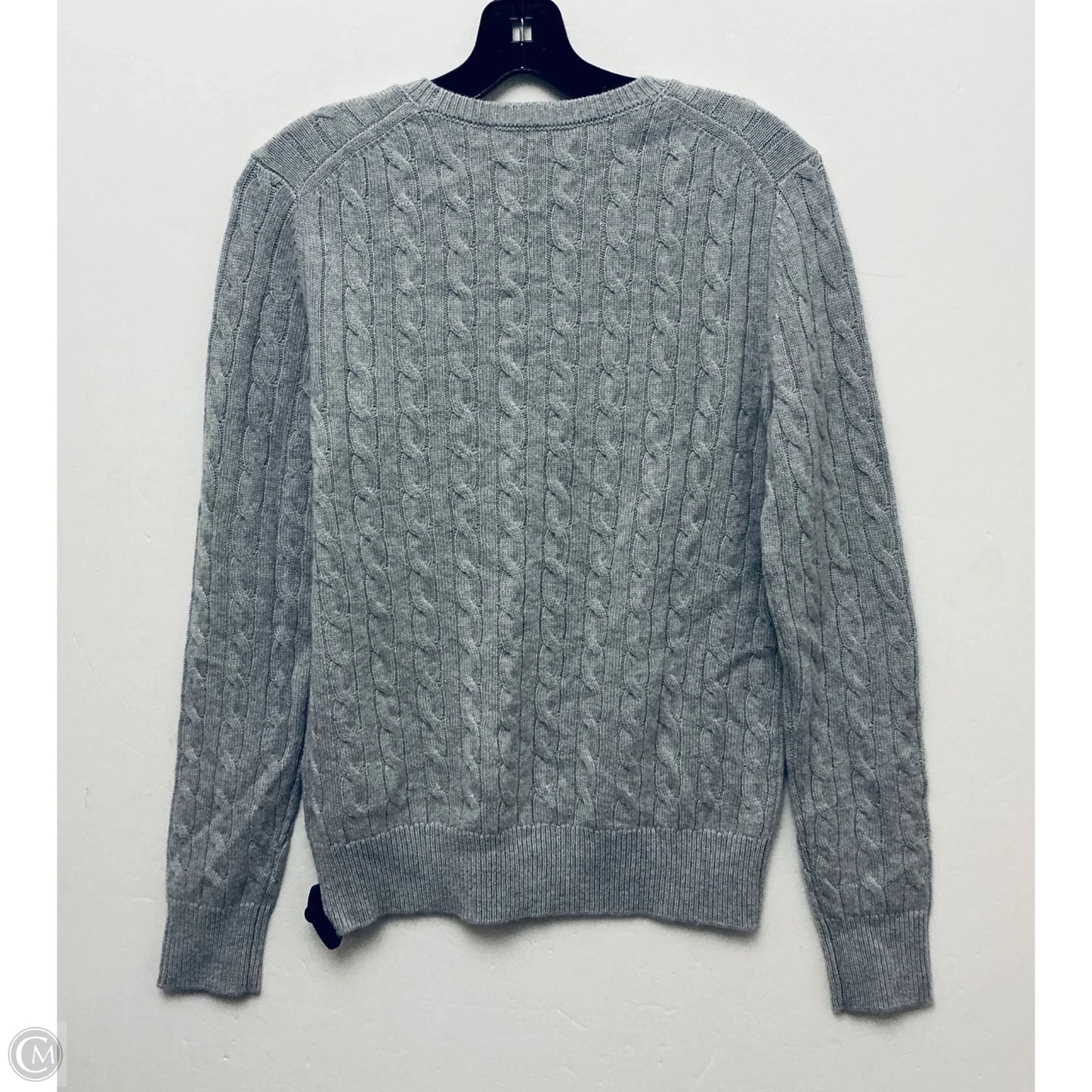 Sweater By Brooks Brothers In Grey, Size: M