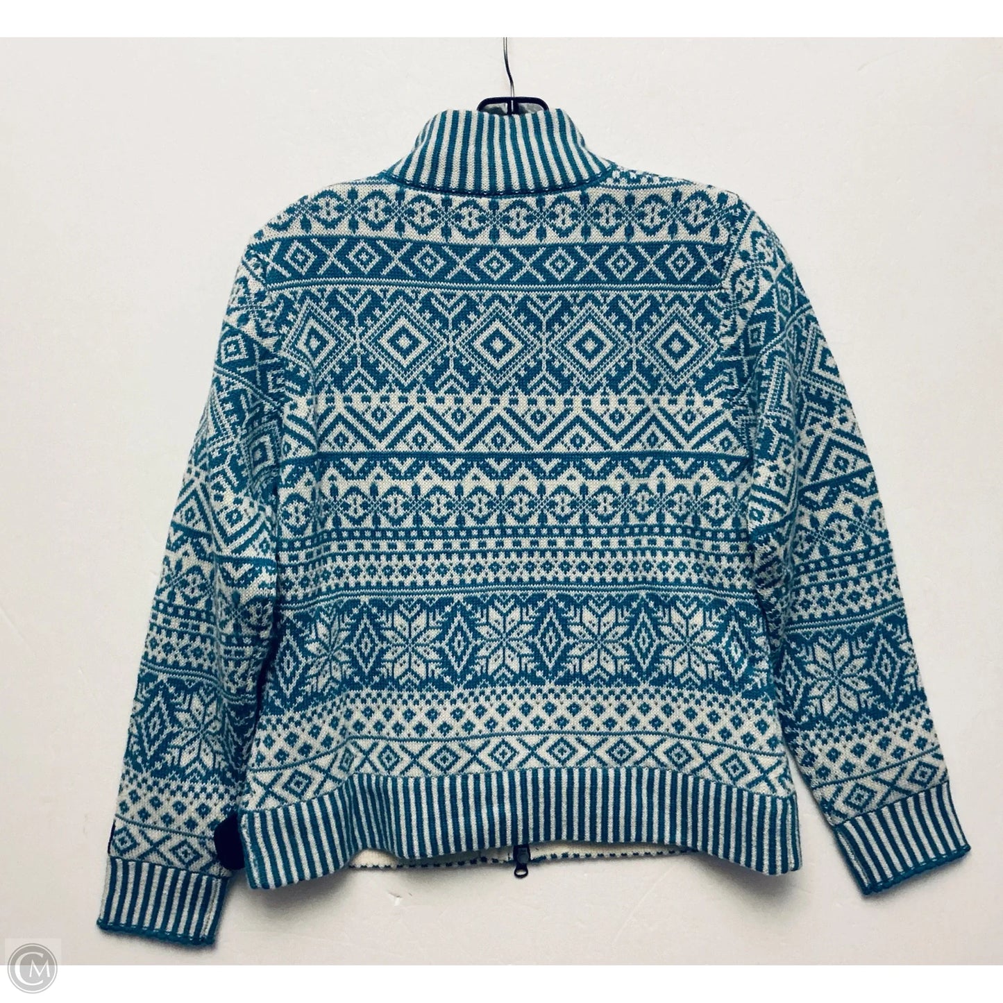 Sweatshirt Collar By Icelandic Design In Blue, Size: S