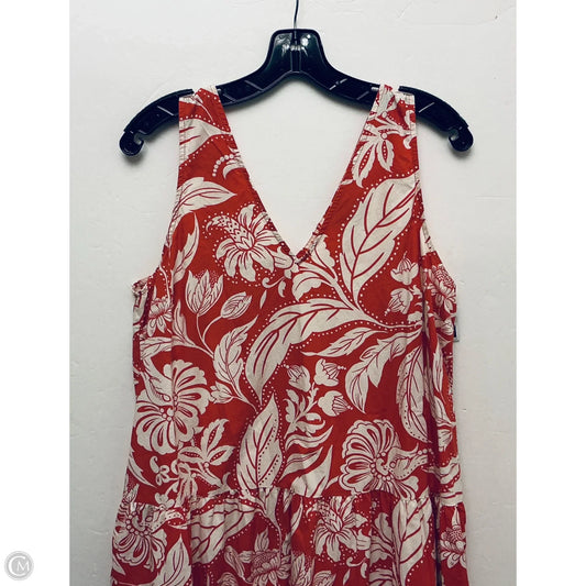 Dress Casual Maxi By Who What Wear In Orange, Size: L