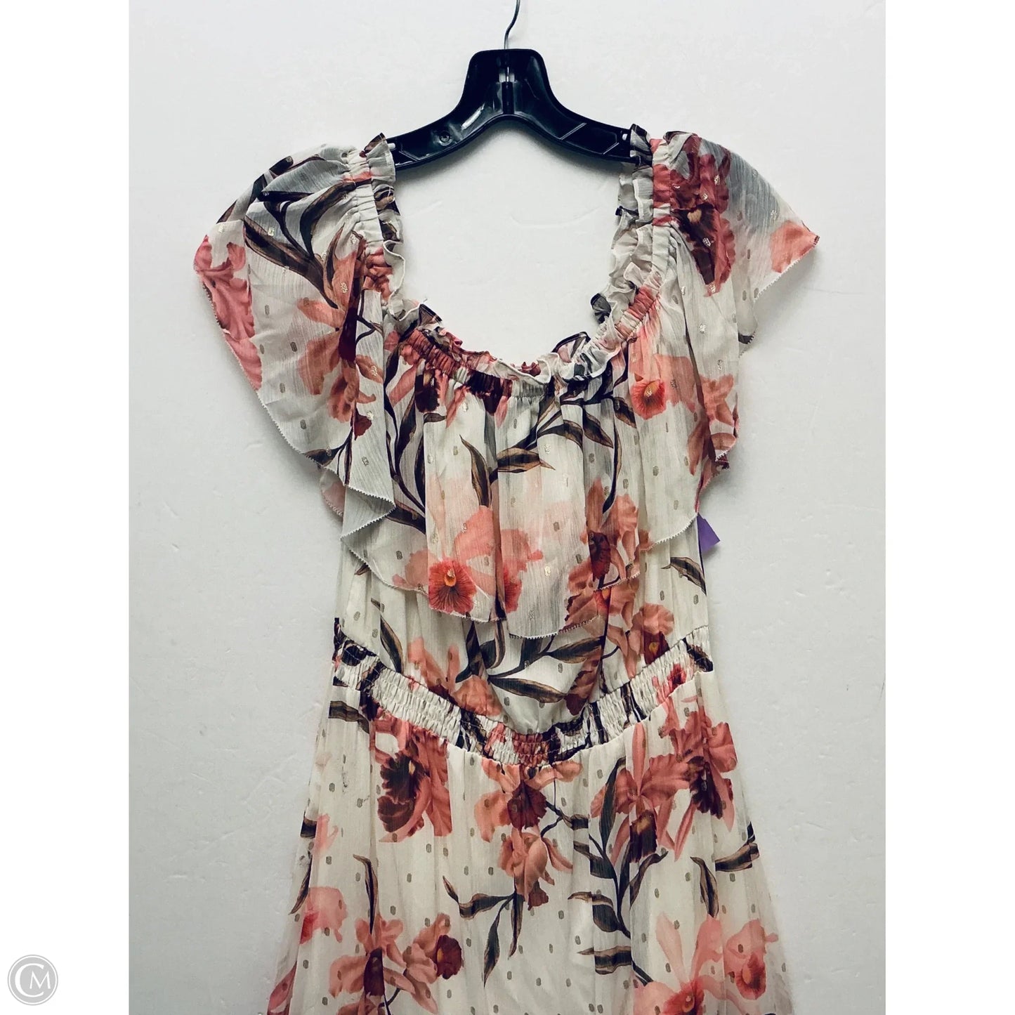 Dress Casual Maxi By Inc In Floral Print, Size: L