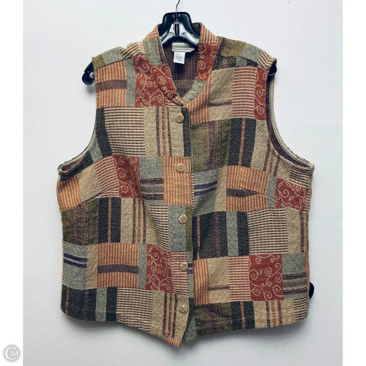 Vest Other By Coldwater Creek In Multi-colored, Size: 2x