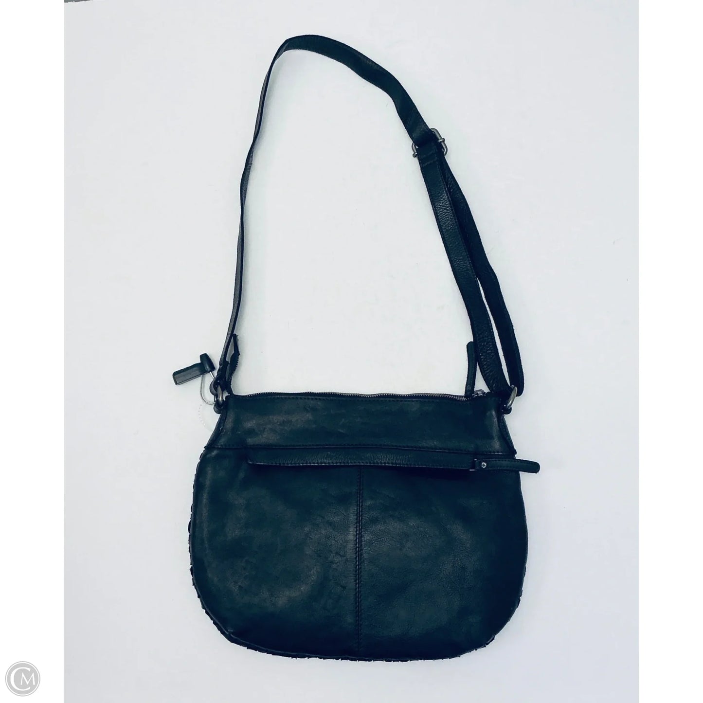 Crossbody Leather By Clothes Mentor, Size: Medium