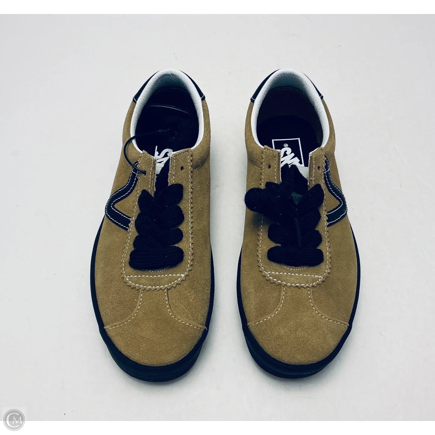 Shoes Sneakers By Vans In Brown, Size: 7.5