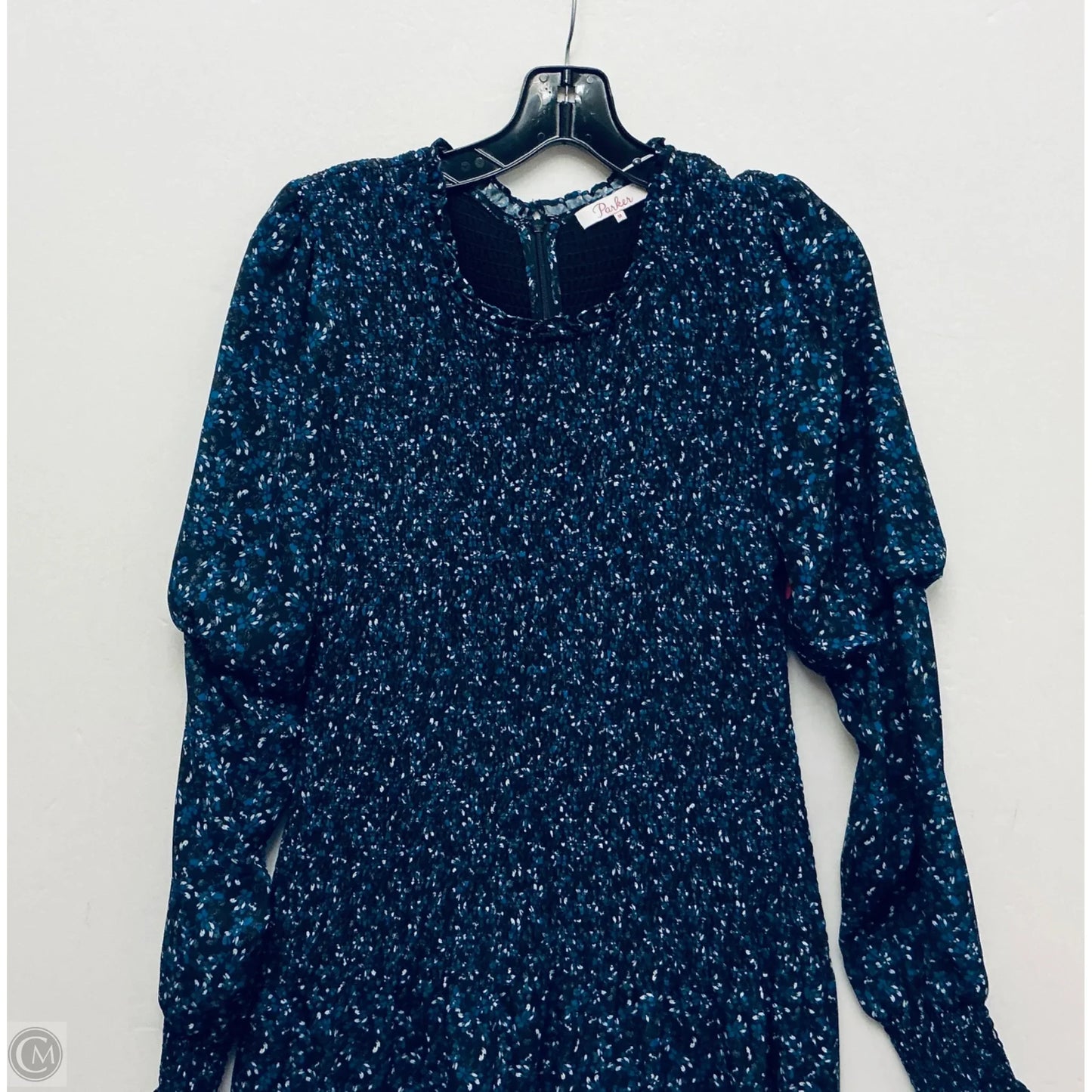 Dress Casual Short By Parker In Blue, Size: M