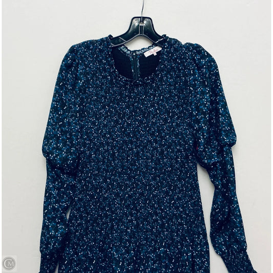 Dress Casual Short By Parker In Blue, Size: M