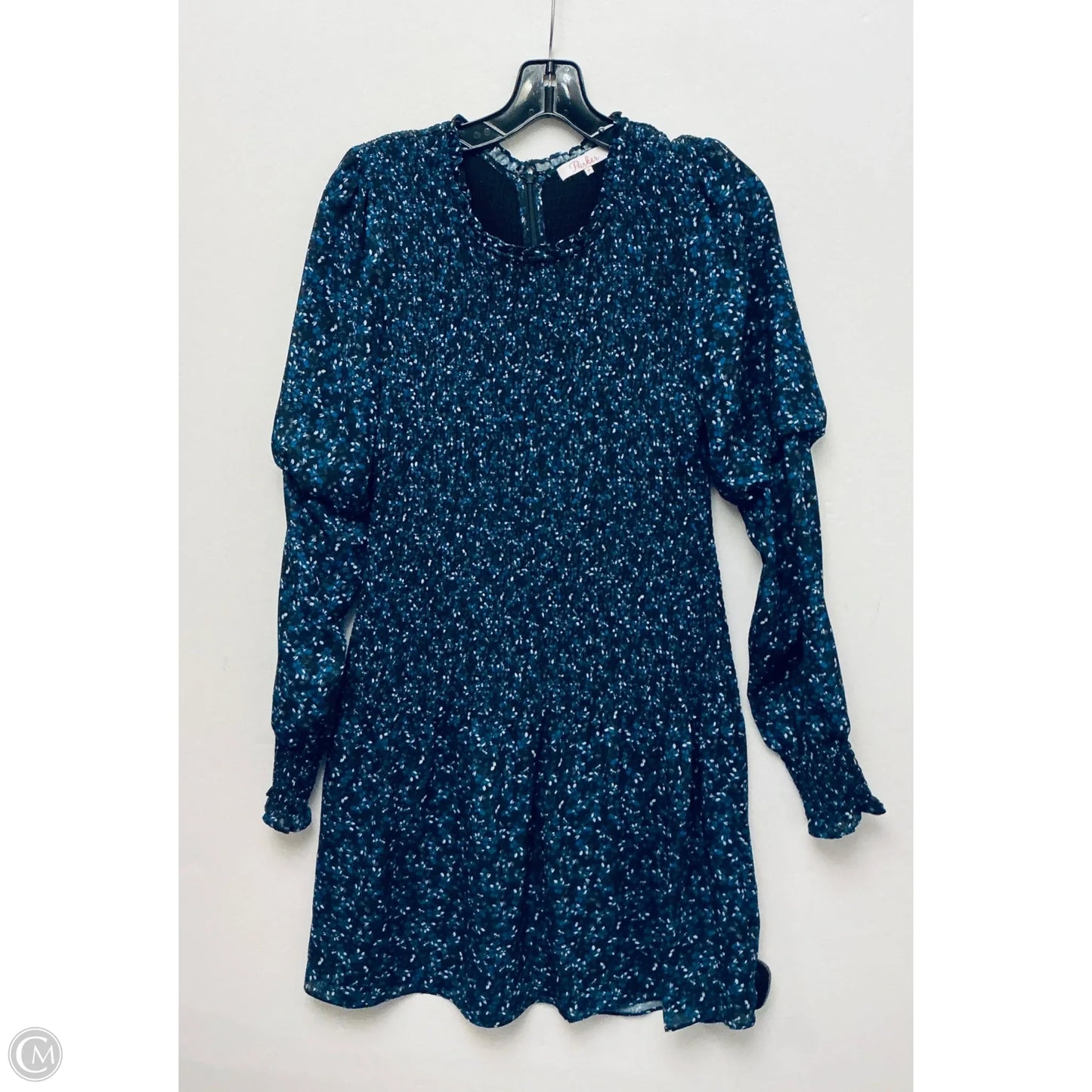 Dress Casual Short By Parker In Blue, Size: M