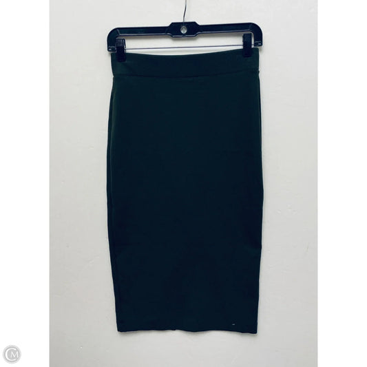 Skirt Midi By Banana Republic In Green, Size: Xxs