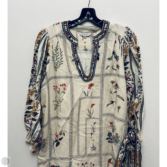 Dress Casual Short By Clothes Mentor In Cream, Size: Xs