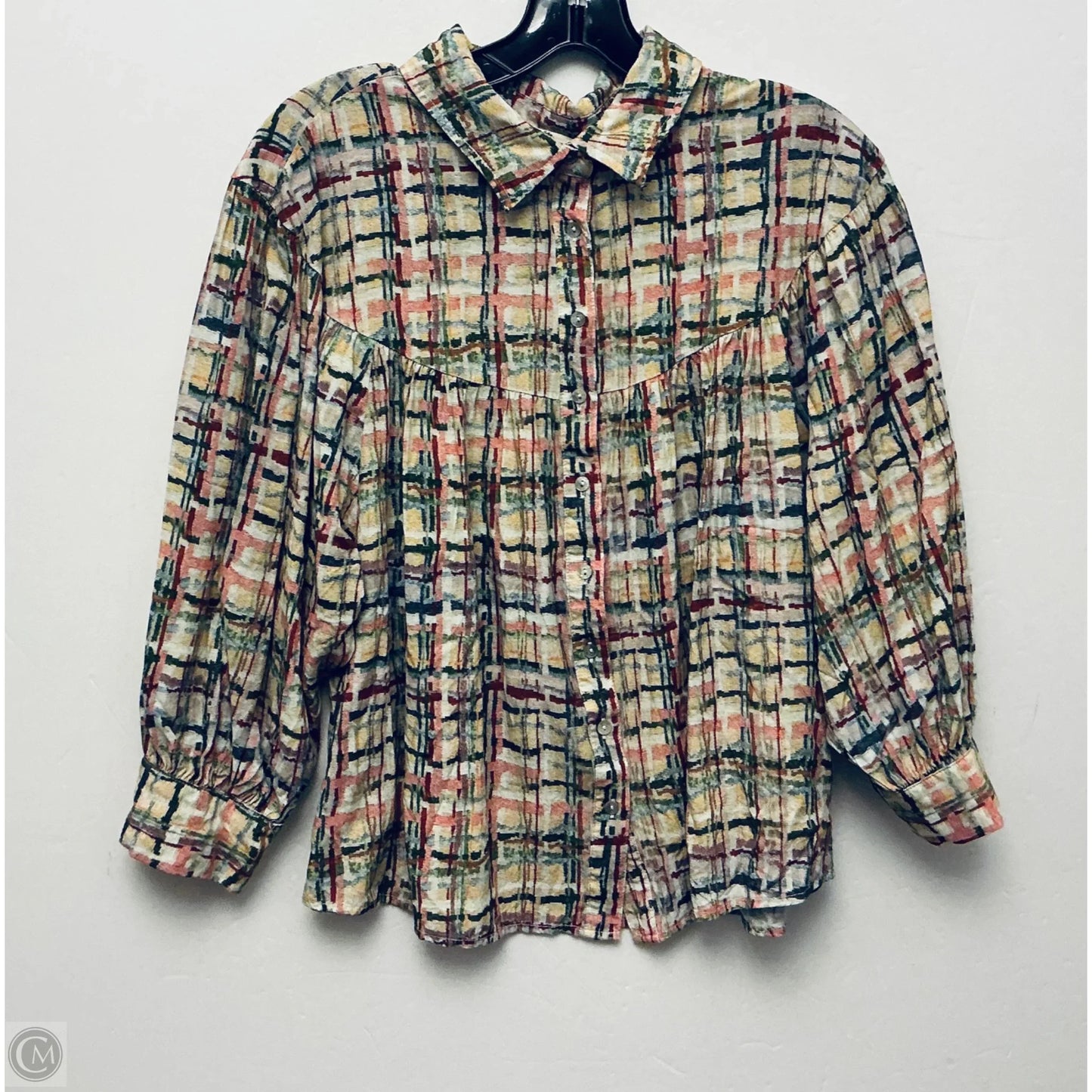 Top Long Sleeve By Entro In Multi, Size: M