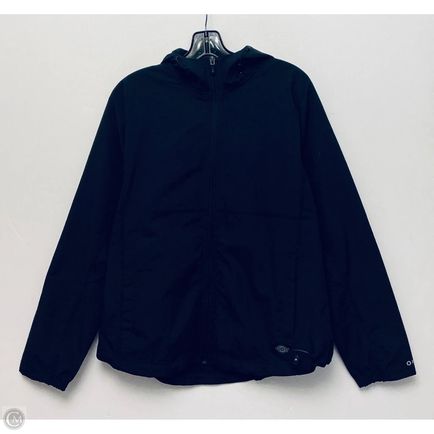 Jacket Windbreaker By Dickies In Black, Size: L