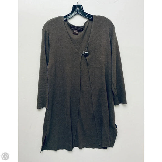 Cardigan By Double D Ranch In Green, Size: L