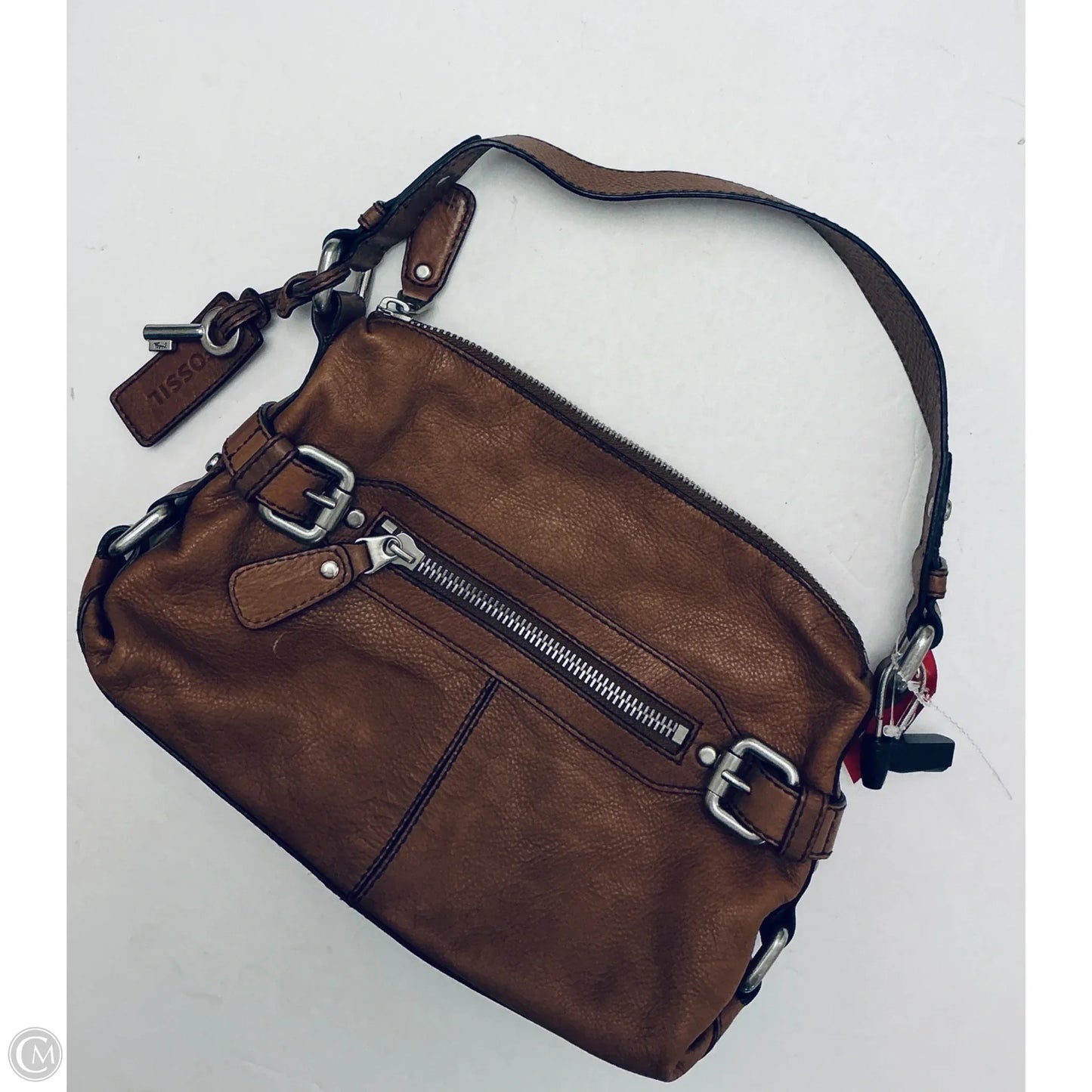 Handbag By Fossil, Size: Medium