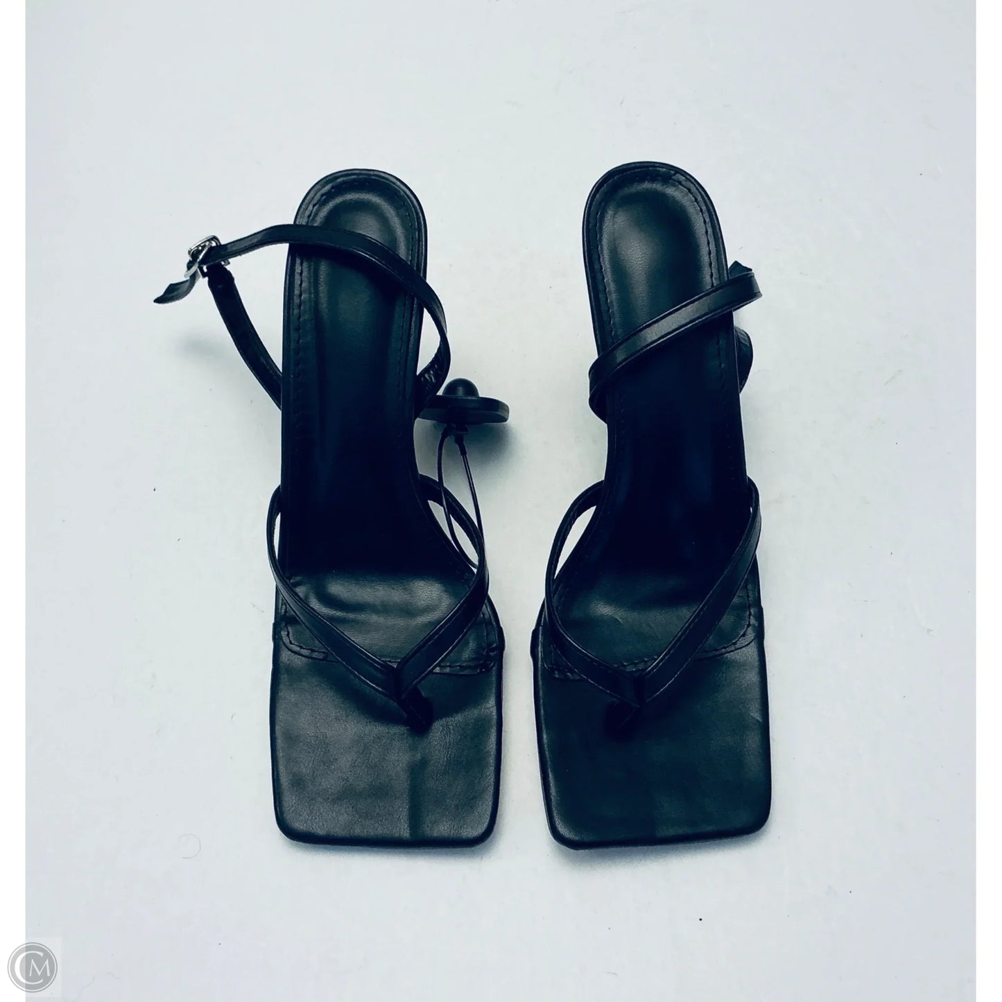 Shoes Heels Wedge By Clothes Mentor In Black, Size: 7