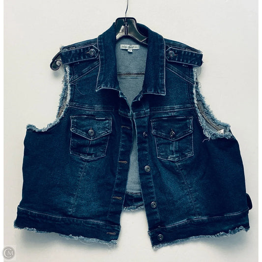 Vest Other By Indigo Thread In Blue Denim, Size: 1x