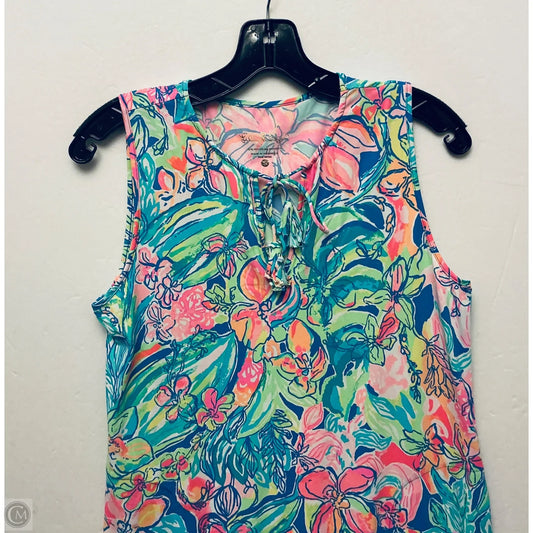 Dress Designer By Lilly Pulitzer In Floral Print, Size: S