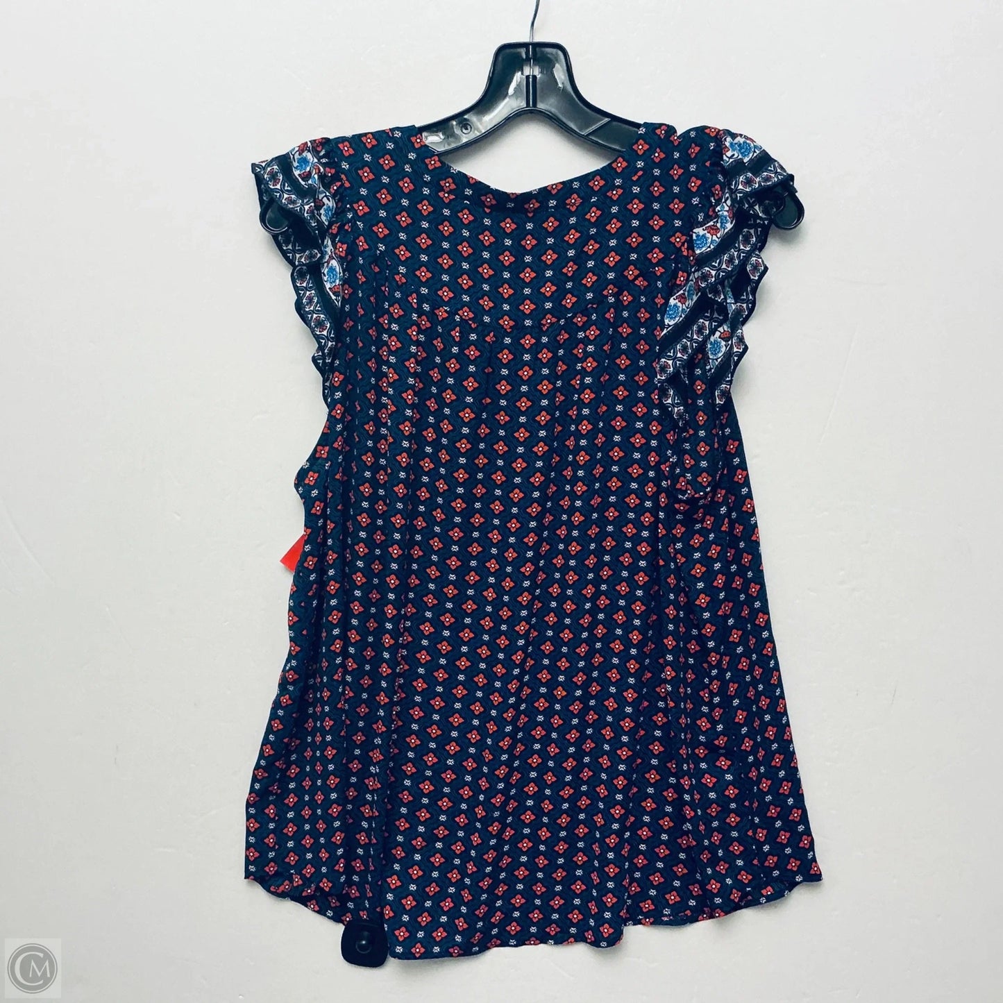 Top Sleeveless By Loft In Navy, Size: L