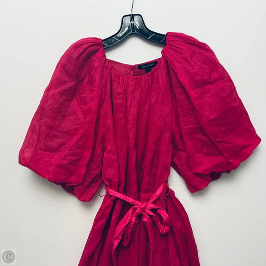 Dress Casual Short By Banana Republic In Pink, Size: L