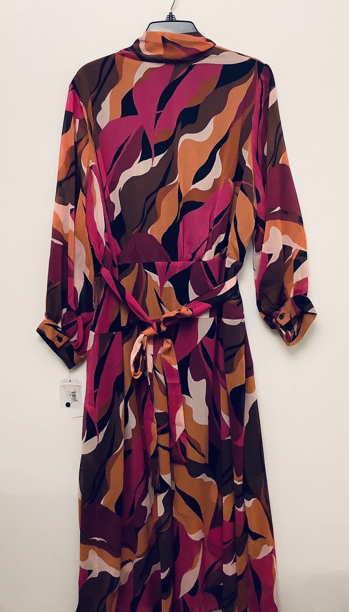 Dress Casual Midi By Donna Morgan In Multi-colored, Size: Xxl