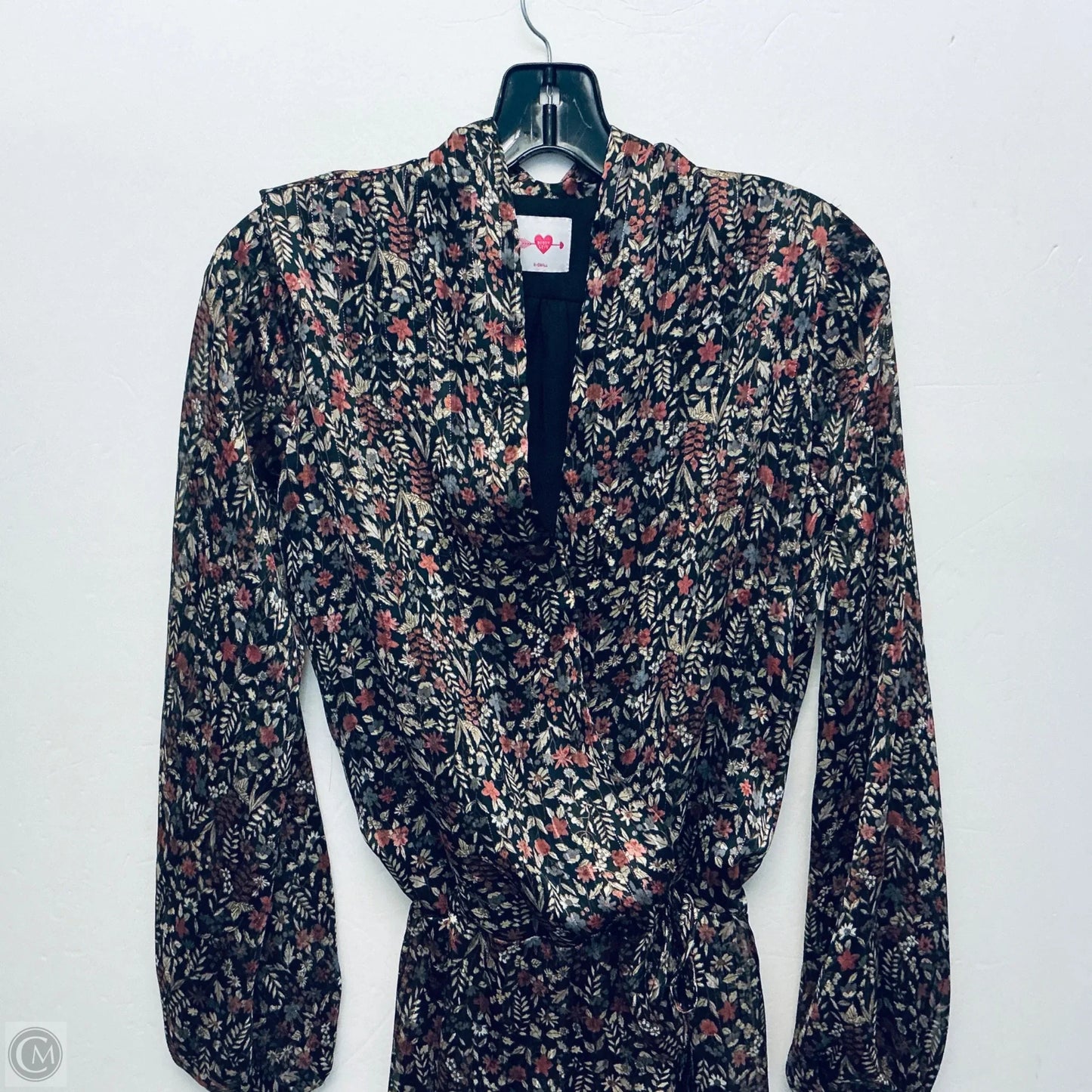 Top Long Sleeve By Buddy Love In Floral Print, Size: Xs