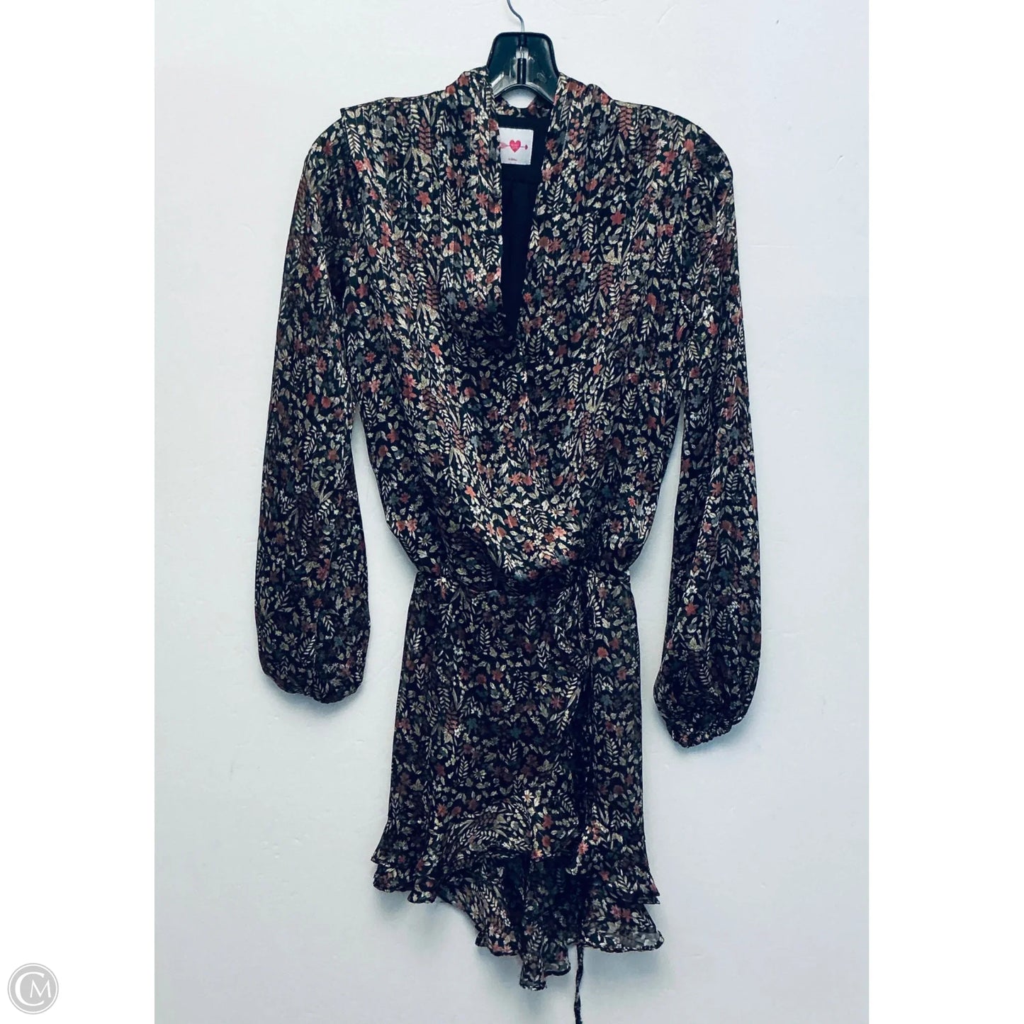 Top Long Sleeve By Buddy Love In Floral Print, Size: Xs