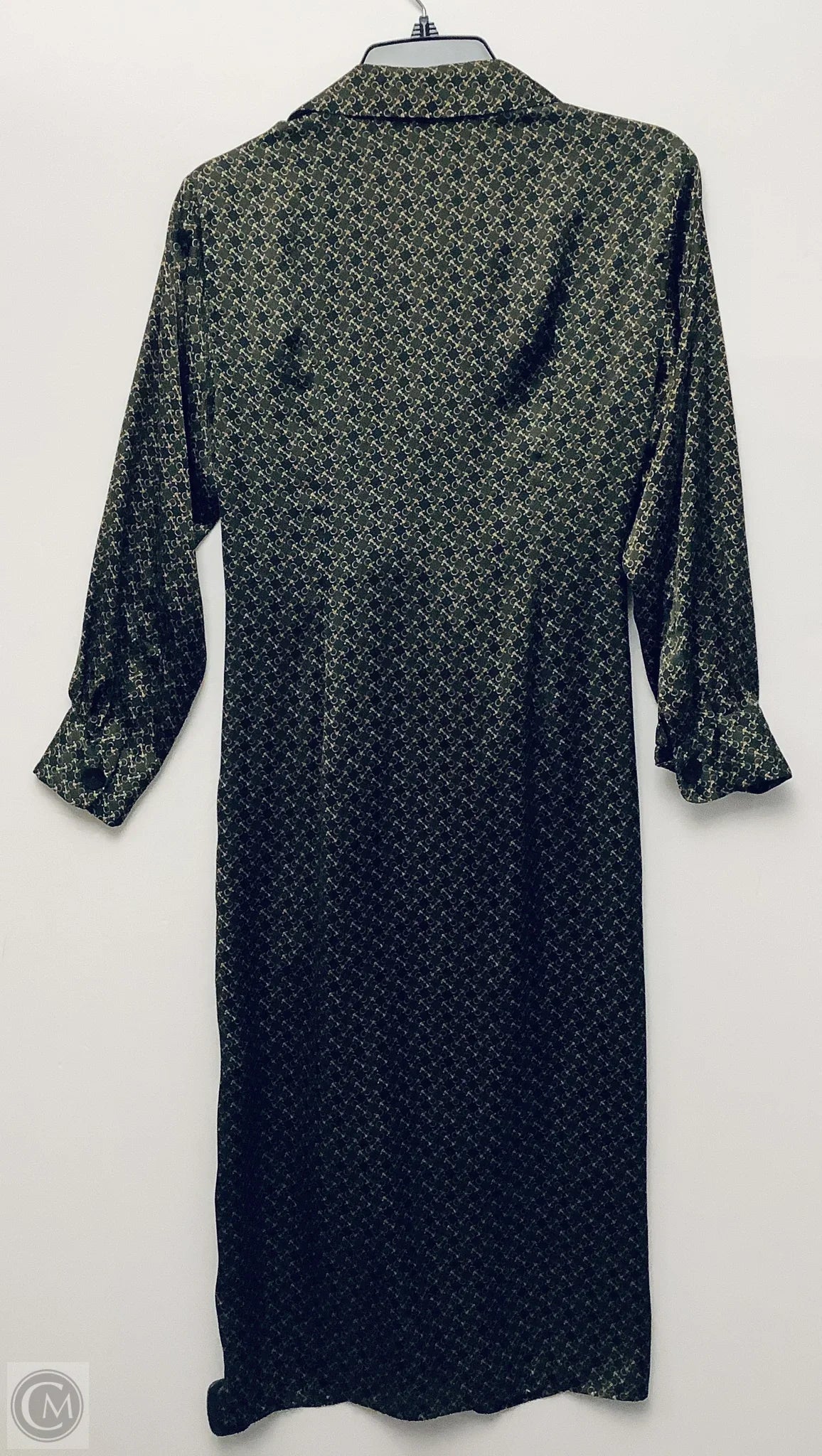 Dress Casual Midi By Zara Women In Green, Size: Xs