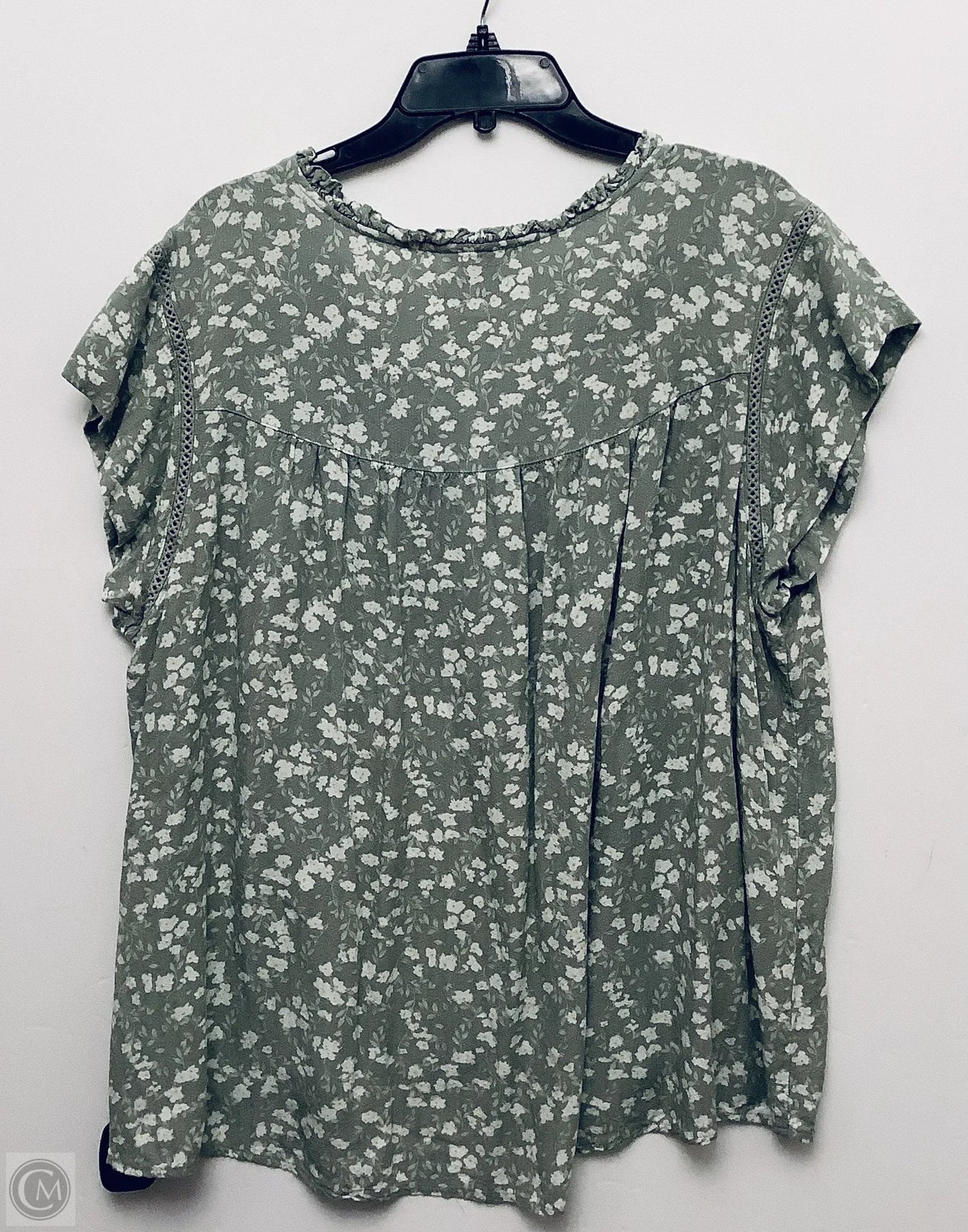 Top Short Sleeve By Buffalo David Bitton In Green, Size: Xxl