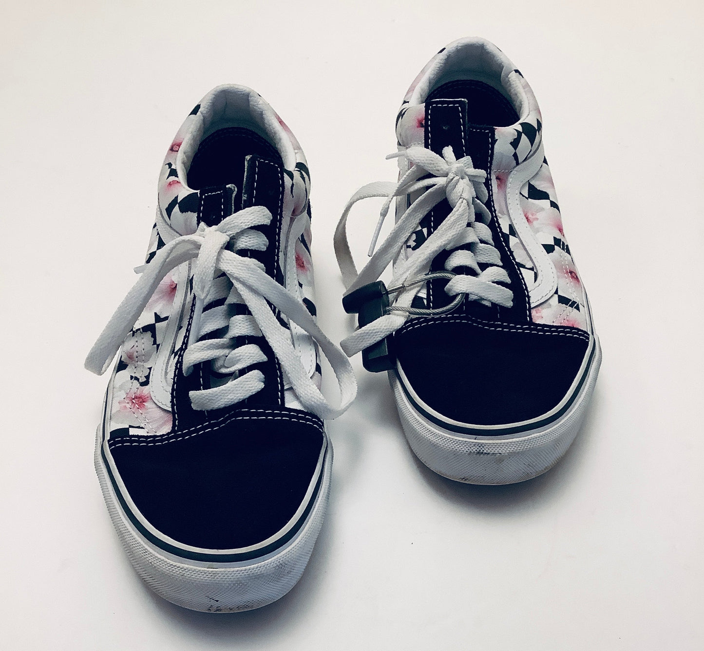 Shoes Sneakers By Vans In Floral Print, Size: 8.5