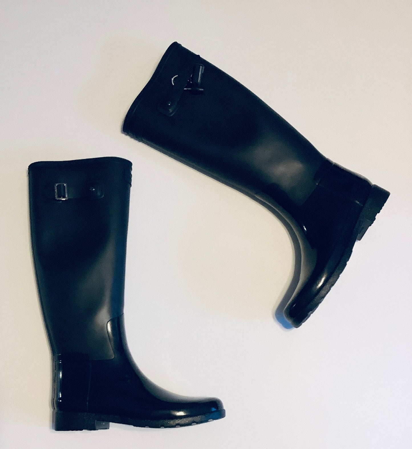 Boots Rain By Hunter In Black, Size: 8