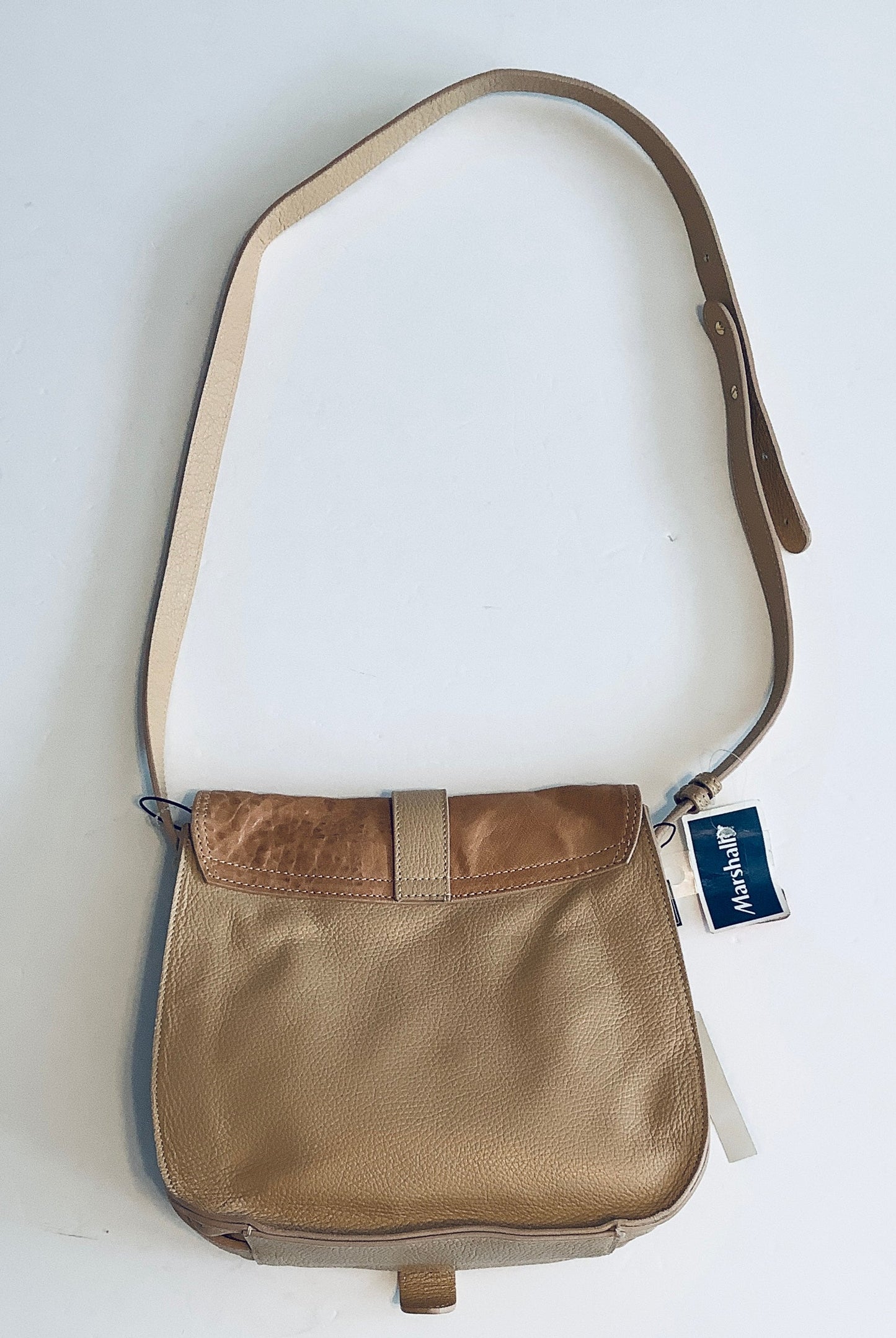 Crossbody Leather By Clothes Mentor, Size: Medium