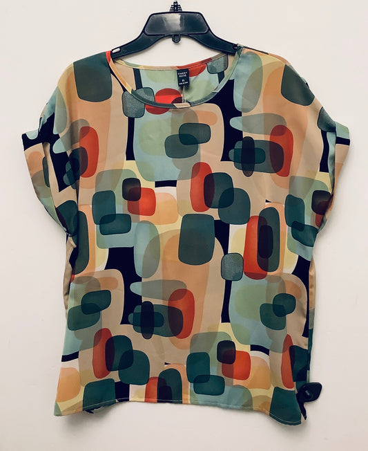 Top Short Sleeve By Clothes Mentor In Multi-colored, Size: Xl