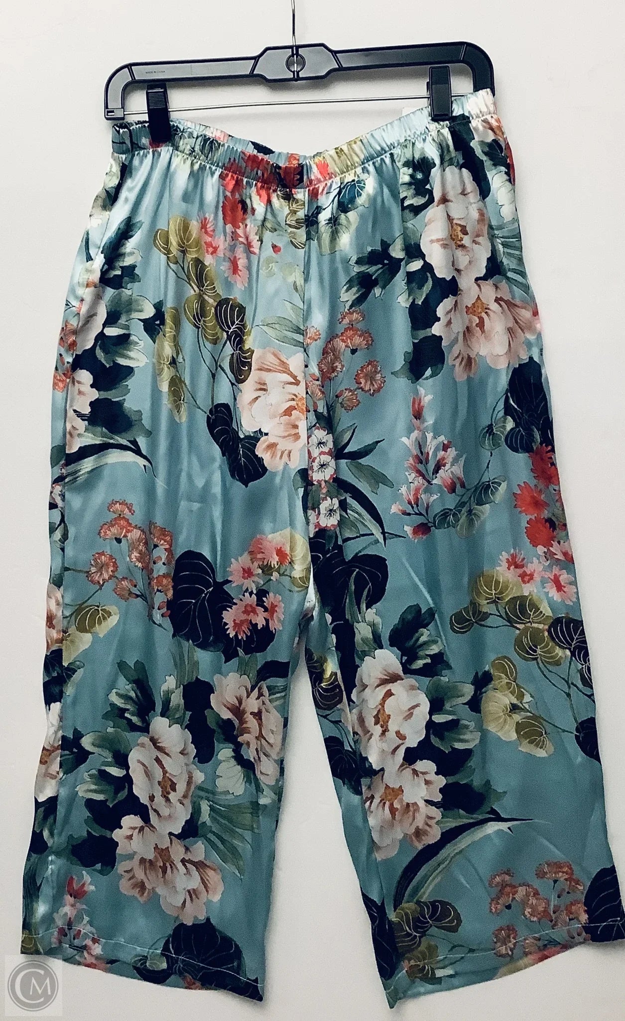 Pajamas 2pc By Clothes Mentor In Floral Print, Size: L