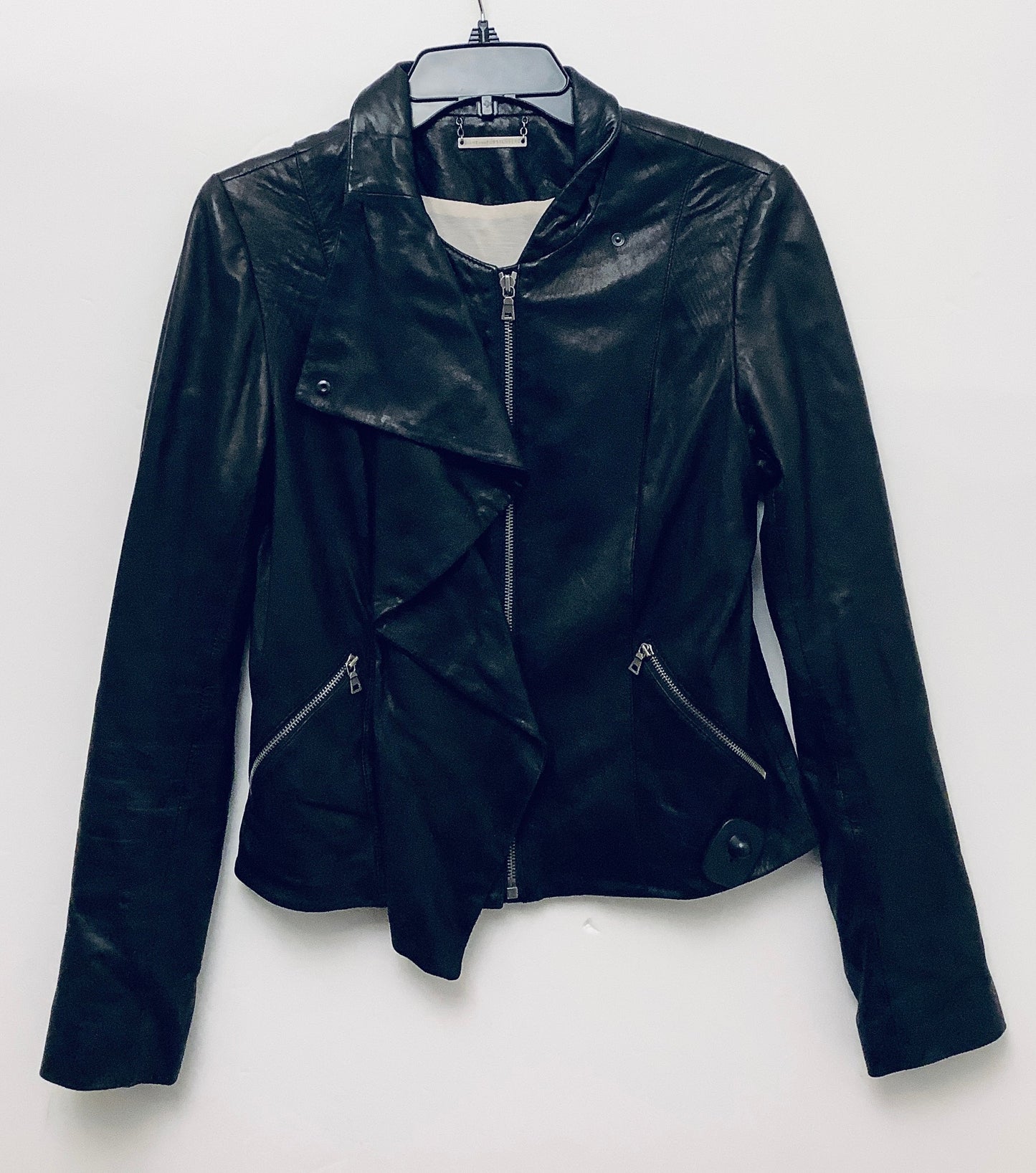 Jacket Designer By Diane Von Furstenberg In Black, Size: 6