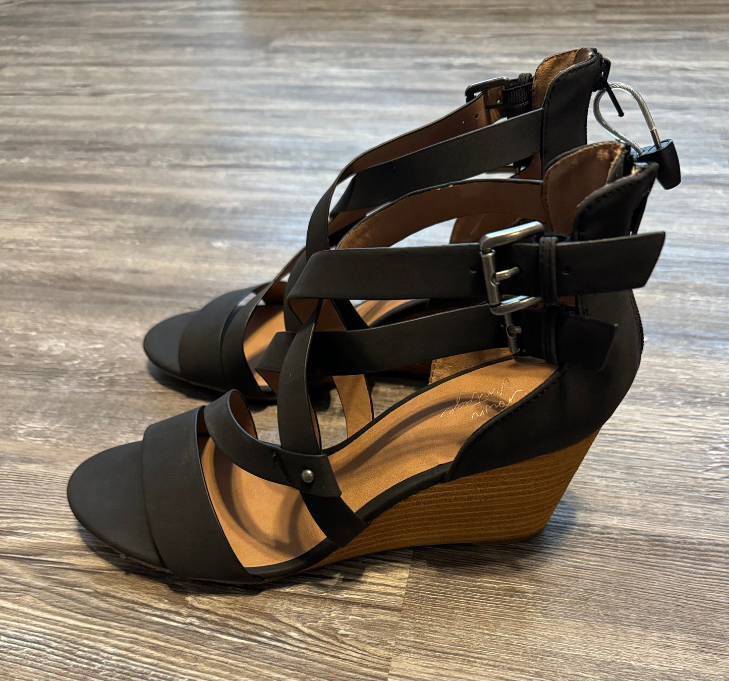 Sandals Heels Wedge By Crown Vintage  Size: 11