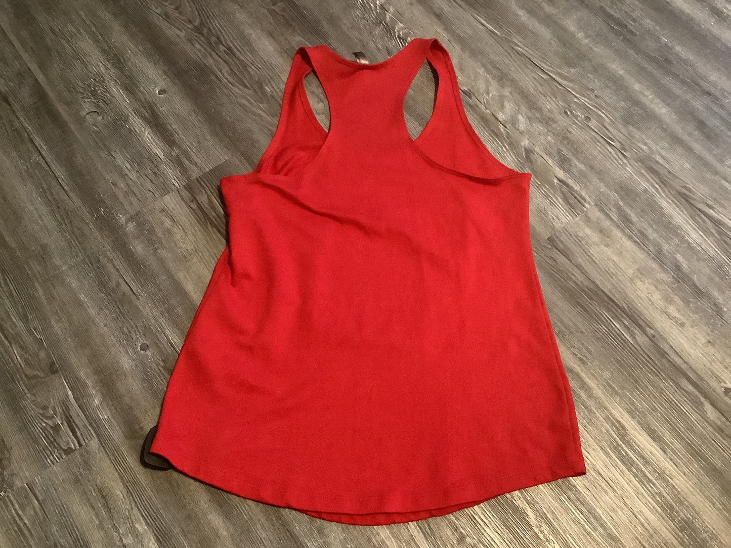 Red Tank Top Next Level, Size L